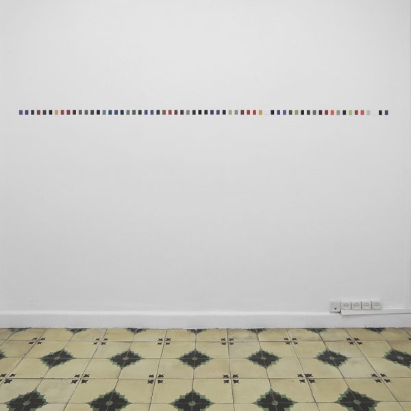 Misha Bies Golas. Una pieza de catálogo, 2015. Técnica mixta. Obra única