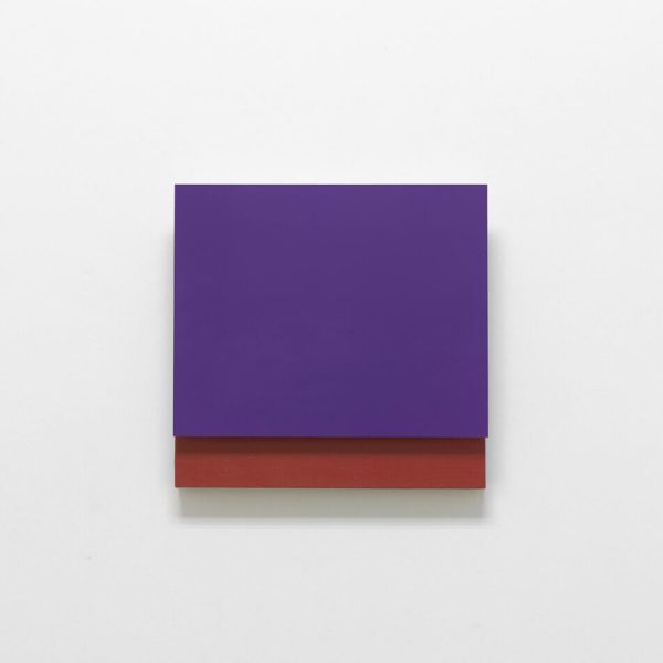 S/T, 2016. Óleo y acrílico sobre lino montado en tabla y dibón. 40 x 41 x 6,5 cm. Posiciones variables. Foto Marcos Morilla
