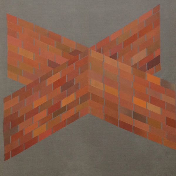 Muro, 2017. Acrílico sobre lino. 120 x 100 cm