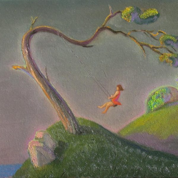 Niña, 2017. Óleo lienzo. 55 x 38 cm