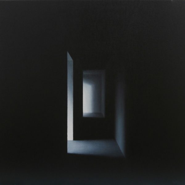 Nowhere, Nº 3. Acrílico sobre lienzo. 50 x 50 cm