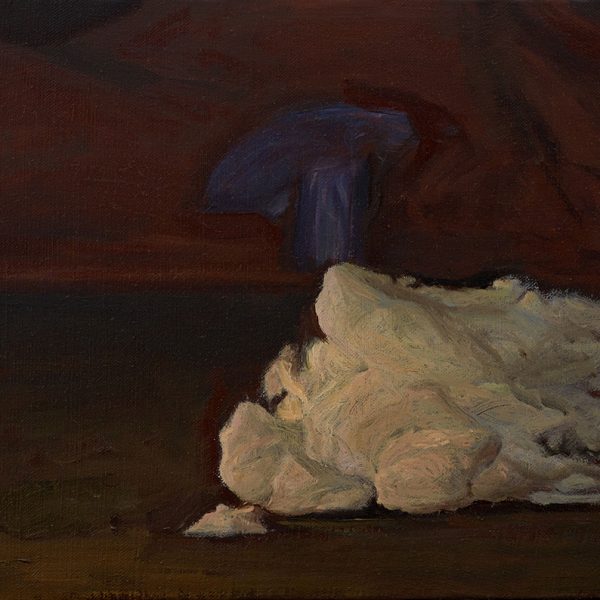 Nuage, 2018. Óleo sobre lienzo. 27 x 41 cm