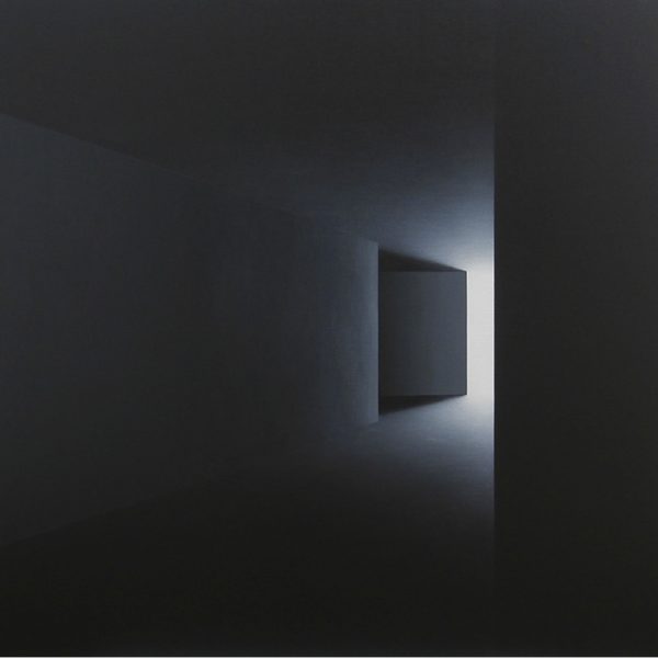 Nowhere, Nº 4. Acrílico sobre lienzo. 100 x 100 cm