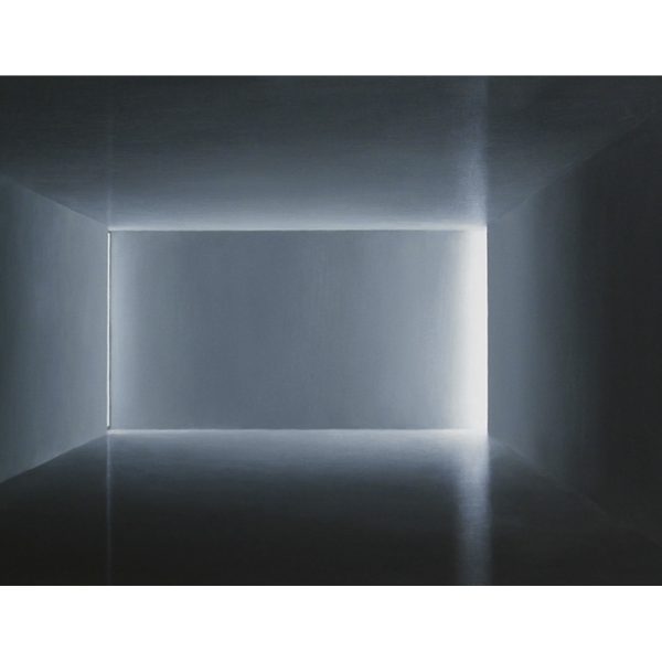 Interior geométrico, Nº 12. Acrílico sobre lienzo. 55 x 89 cm