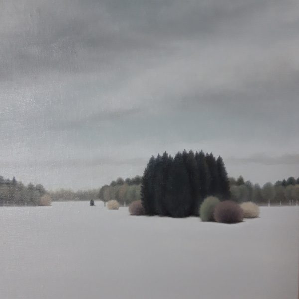Leo Wellmar. After the storm, 2019. Oil on canvas. 27 x 27 cm
