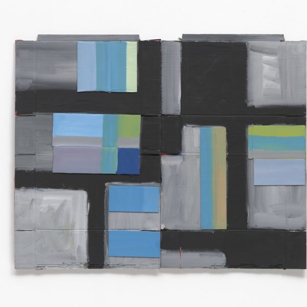 Paco Fernández. S/T 2017. Acrílico sobre cartón. 120 x 187 cm