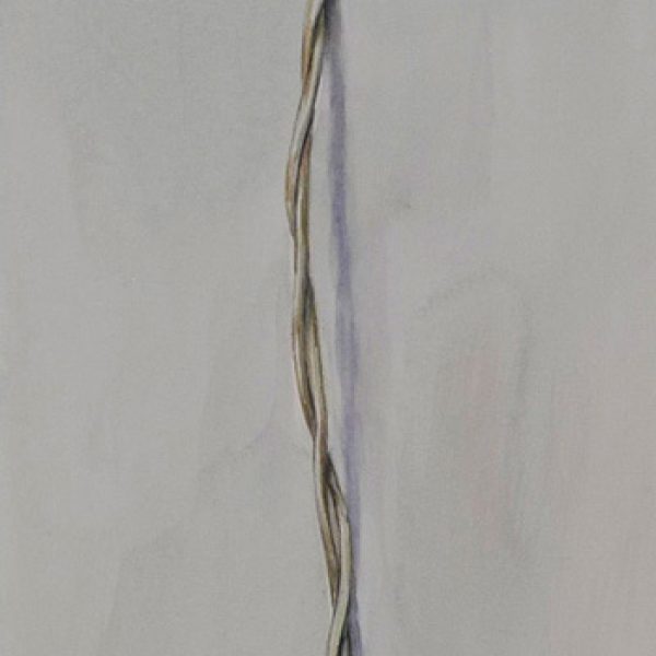 Marlene Stamm. Invisíveis 11, 2015. Acuarela sobre papel. 60 x 18 cm