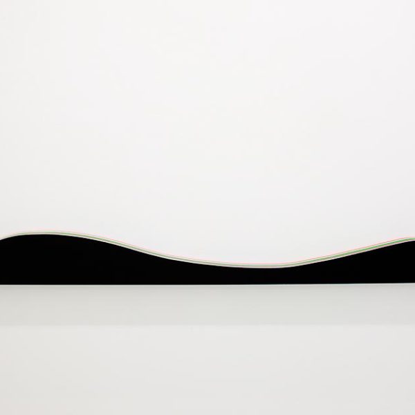 Perfil 1, 2009. Acrílico sobre madera.  17,5 x 184 x 6,5cm