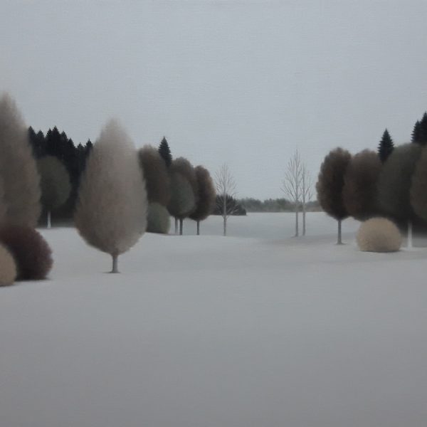 Leo Wellmar. Oeen Stillness, 2019. Óleo sobre lienzo. 54 x 80 cm