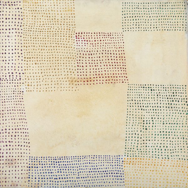 Sin título, 2010. Acrílico y acuarela sobre tabla. 30,2 X 30,2 cm