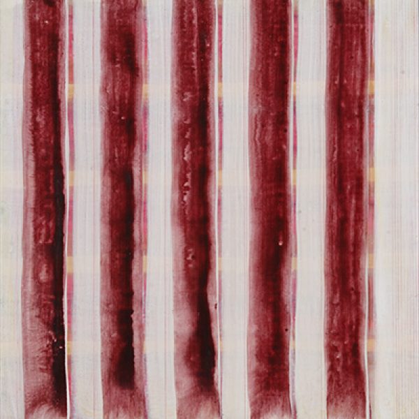 Sin título, 2010 - 12. Acrílico y acuarela sobre tabla. 29,5 X 88,5 cm