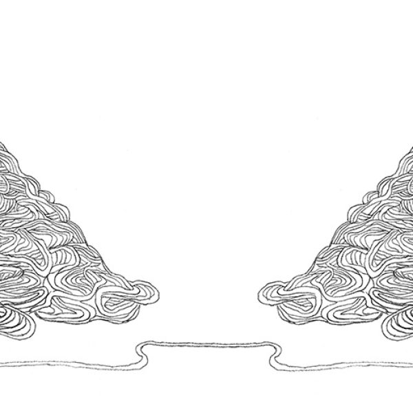Sinsentido, 2006. Estampación digital sobre papel. 55 x 175,5 cm