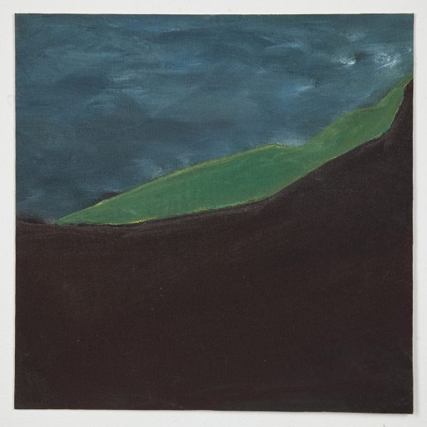 Adolfo Manzano. Paisaje, 2020. Acrílico sobre lienzo pegado a tabla. 30 x 30 cm