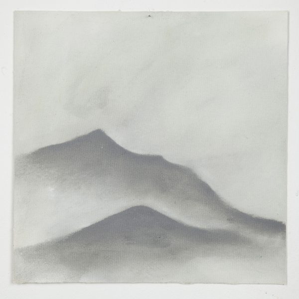 Adolfo Manzano. Paisaje, 2020. Acrílico sobre lienzo pegado a tabla. 30 x 30 cm