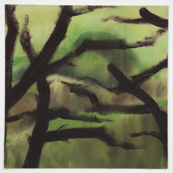 Adolfo Manzano. Paisaje, 2020. Acrílico sobre lienzo pegado a tabla. 30 x 30 cm