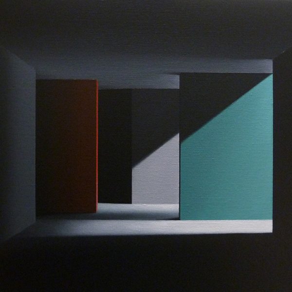 Mónica Dixon. A quiet thing. Acrílico sobre lino. 55 x 89 cm