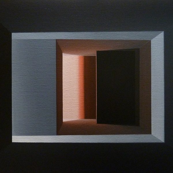 Mónica Dixon. In a silent way, 2. Acrílico sobre lino. 55 x 89 cm