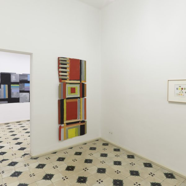 Paco Fernández. Cartones y Collages. Vista de la exposición