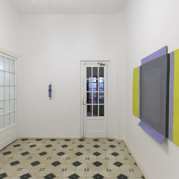 Paco Fernández. Cartones y Collages. Vista de la exposición