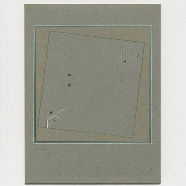 AMADOR. S/T, 1983. Lápiz de color sobre cartón. 18 x 24 cm