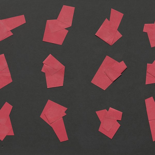 AMADOR. Estudio para escultura, 2000. Collage sobre papel. 50 x 70 cm