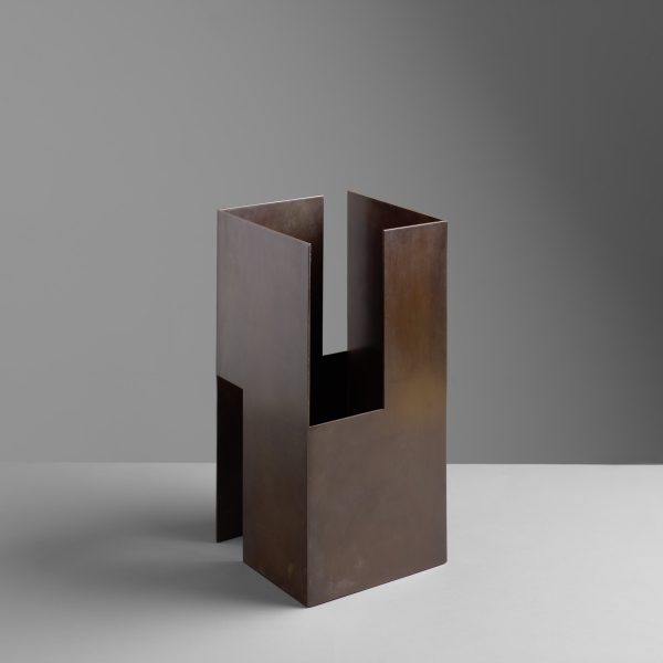 AMADOR. Serie Fibonacci en dos cubos. 40 x 20 x 20 cm. 1/3
