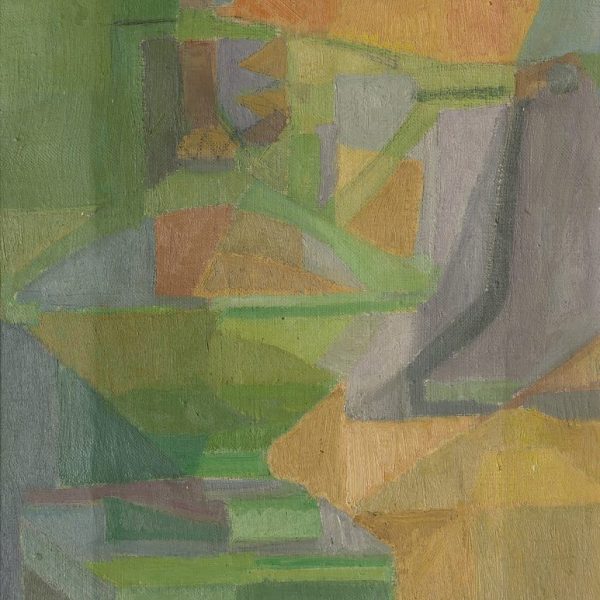 M. Gómez-Morán. Molinillo, C. 1965. Óleo sobre lienzo. 40 x 26 cm