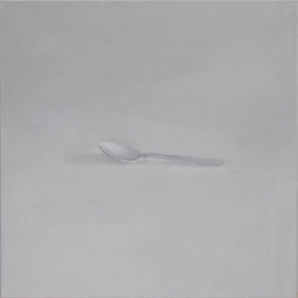 Jezabel Rodríguez. S/T, 2025. Acrílico sobre lienzo pegado a tabla. 40 x 40 cm