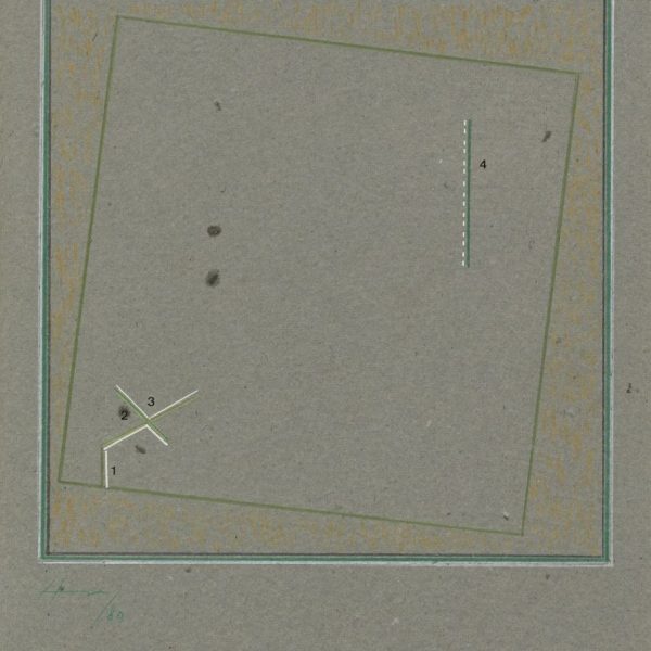 AMADOR. Untitled. 1983. Color pencil on cardboard. 18 x 24 cm