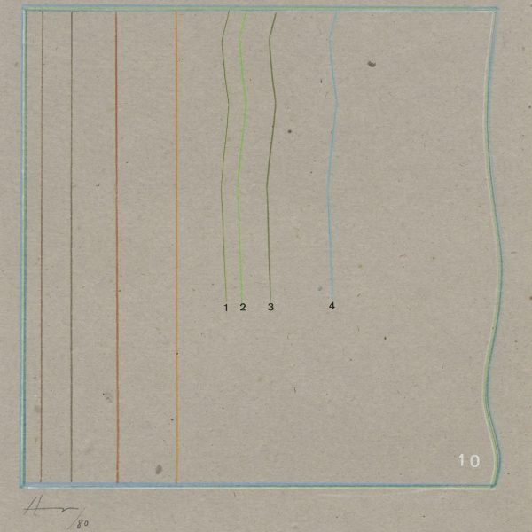 AMADOR. Untitled. 1983. Color pencil on cardboard. 18 x 24 cm