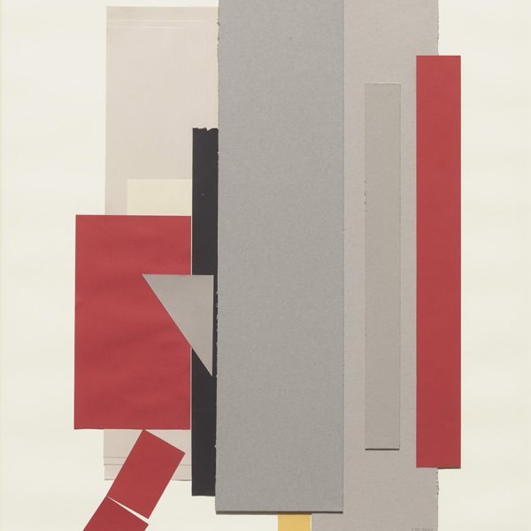 Armando Pedrosa. Collage on cardboard. 104 x 74 cm