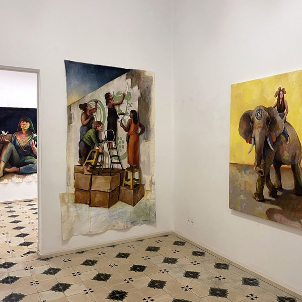 Maria Peña. Exhibition view.