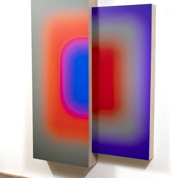 Gaston Bertin. Not Lisa, 2022.Archival inkjet print, plexiglass, aluminium, plywood. Edition 1/5.  168 x 117 x 18,5 cm Pieza Unique.