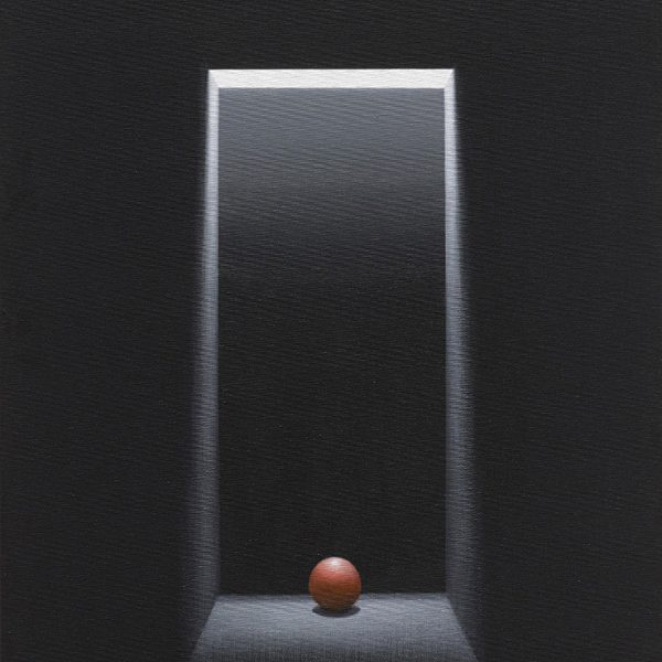 Mónica Dixon. Down here. Acrílico sobre lienzo, 55 x 89 cm.