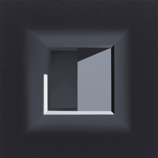 Mónica Dixon. Scape. Acrílico sobre lienzo. 100 x 100 cm