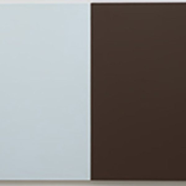Teo Soriano. S/T. Díptico. Acrílico sobre lienzo. 100 x 200 cm