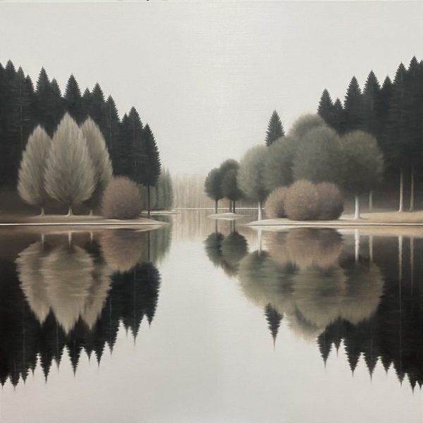 Leo Wellmar. Oil on canvas. 89 x 89 cm