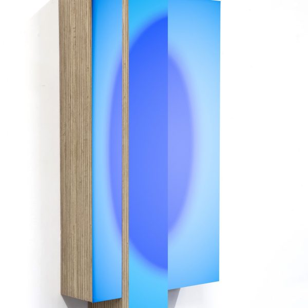 Gaston Bertin. Speechless, 2024. Pigment inkjet prints with matt lamination, mounted on a frame made of laminated plywood slats. Unique edition. 53 x 29,5 x 6,5 cm