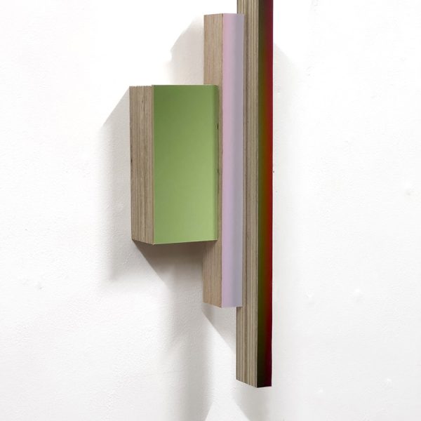 Gaston Bertin. FireHose, 2024. Pigment inkjet prints with matt lamination, mounted on a frame made of laminated plywood slats.  6 x 10 x 8 cm. Unique