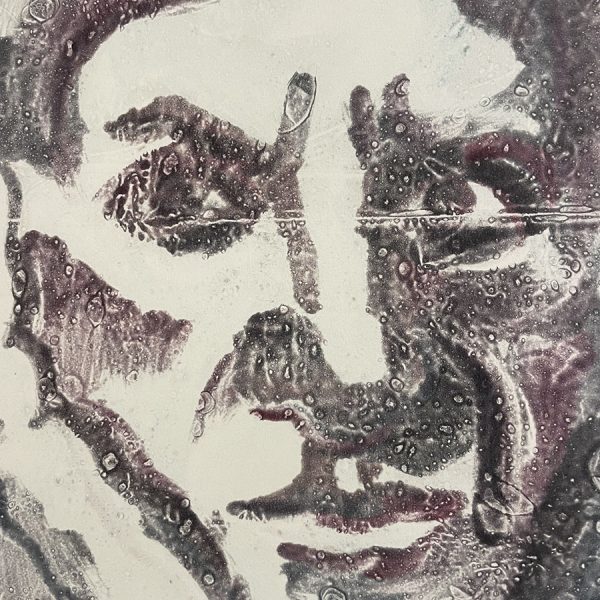 Maria Gimeno. Pop! Picasso, 2024. Monotipo sobre papel 25 x 20 cm