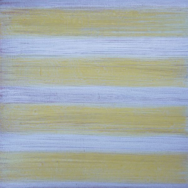 María Álvarez, 2023. Acrílico sobre papel y madera. 29,5 x 29,5 x 3 cm