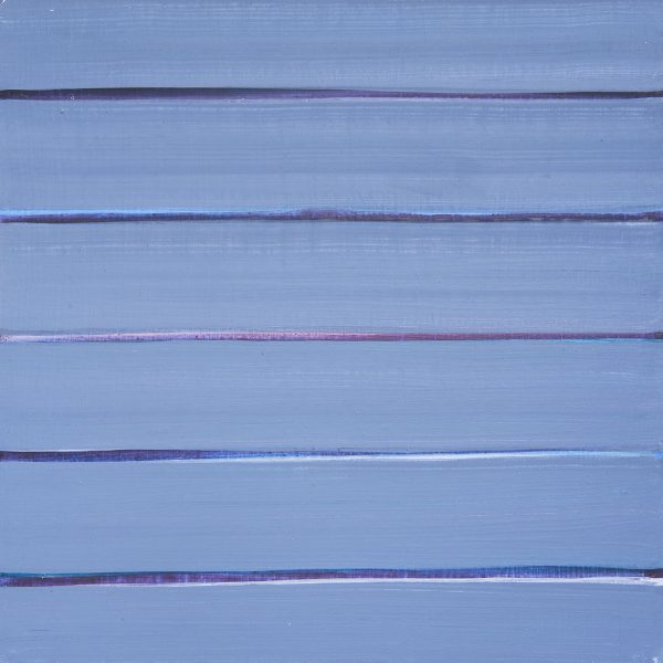 María Álvarez, 2024. Acrílico sobre papel y madera. 30 x 30 x 3 cm