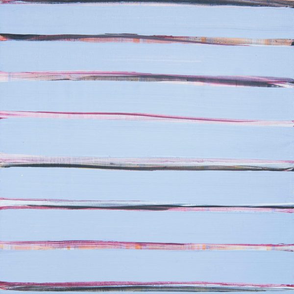María Álvarez, 2023. Acrílico sobre papel pegado a madera. 25x 25  x 3 cm