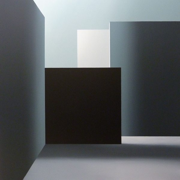 Mónica Dixon. Enough it's done. Acrylic on canvas. 100 x 100 cm