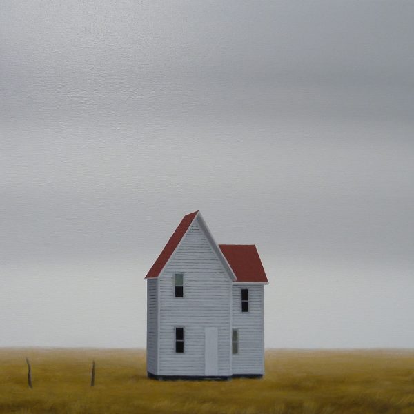 Mónica Dixon. Flatwood. Acrylic on canvas. 50 x 50 cm