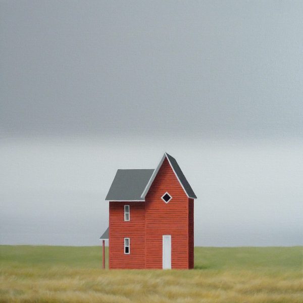 Mónica Dixon. Rossburg. Acrylic on canvas. 50 x 50 cm