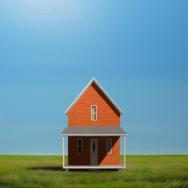 Mónica Dixon. Stilesville. Acrilic on canvas. 50 x 50 cm