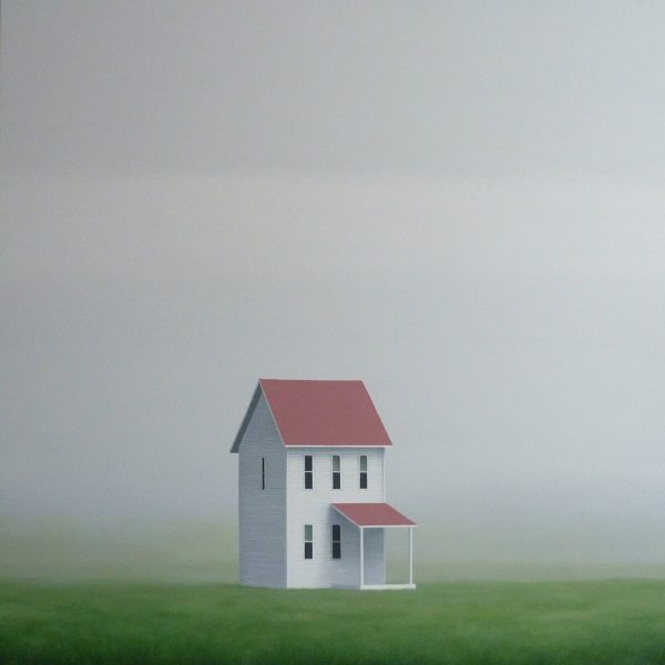 Monica Dixon. Porter Creek. Acrílico sobre lienzo. 100 x 100 cm