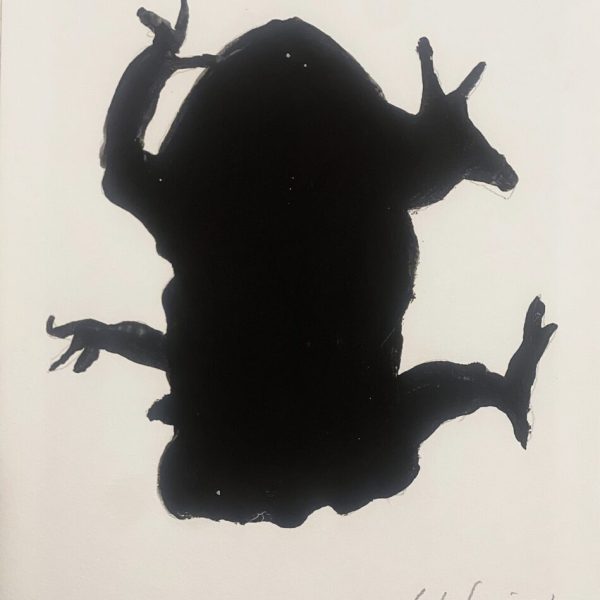 Cuco Suárez. S/T, 2024. Tinta industrial sobre papel. 30 x 24 cm