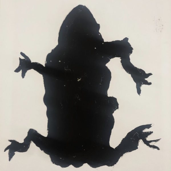 Cuco Suárez. S/T, 2024. Tinta industrial sobre papel. 30 x 24 cm